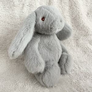 Little Roomies Blue Gray Bunny Rabbit 10” Boutique Baby Plush Toy Easter